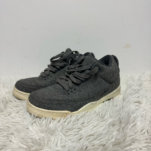 Jordan retro 3 wool sz 8.5 grey - Picture 1 of 8